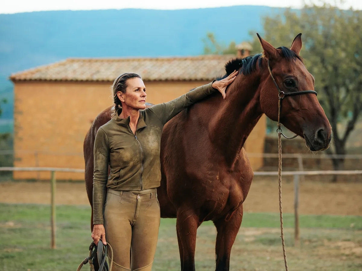 Cours d'équitation à Trèves, Rhône